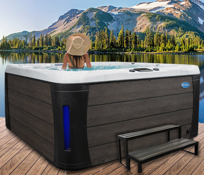 Calspas hot tub being used in a family setting - hot tubs spas for sale Paysandú