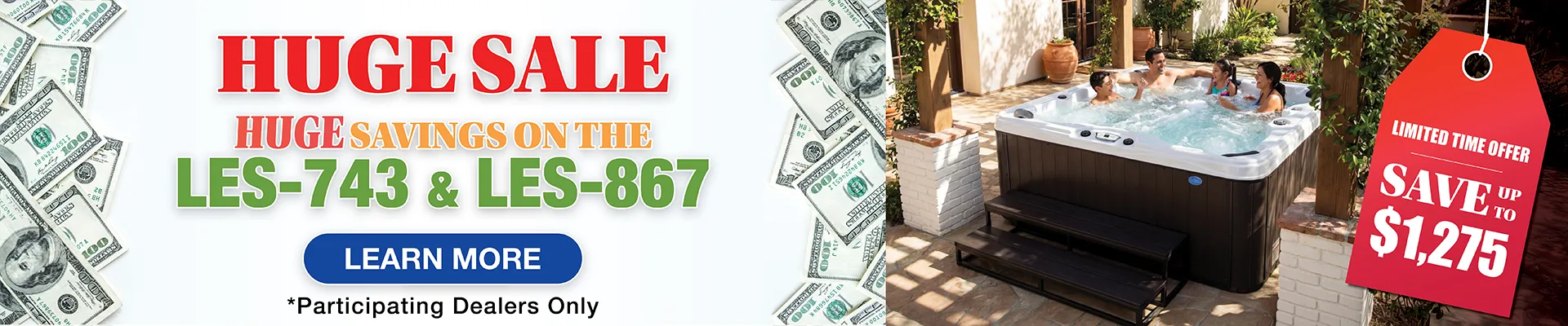 Calspas hot tub being used in a family setting - Paysandú